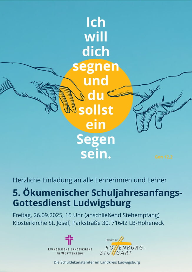 5.Ökumenischer Schuljahresanfangsgottesdienst Ludwigsburg