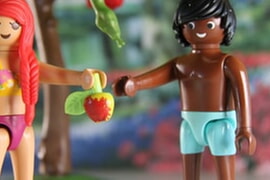 Die Bibel to go - Die Bibel mit Playmobilfiguren von Michael Sommer; Bild: C:Playmobil