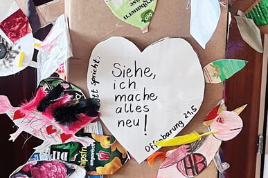 Einladung zum Besuch der Ausstellung zur Jahreslosung