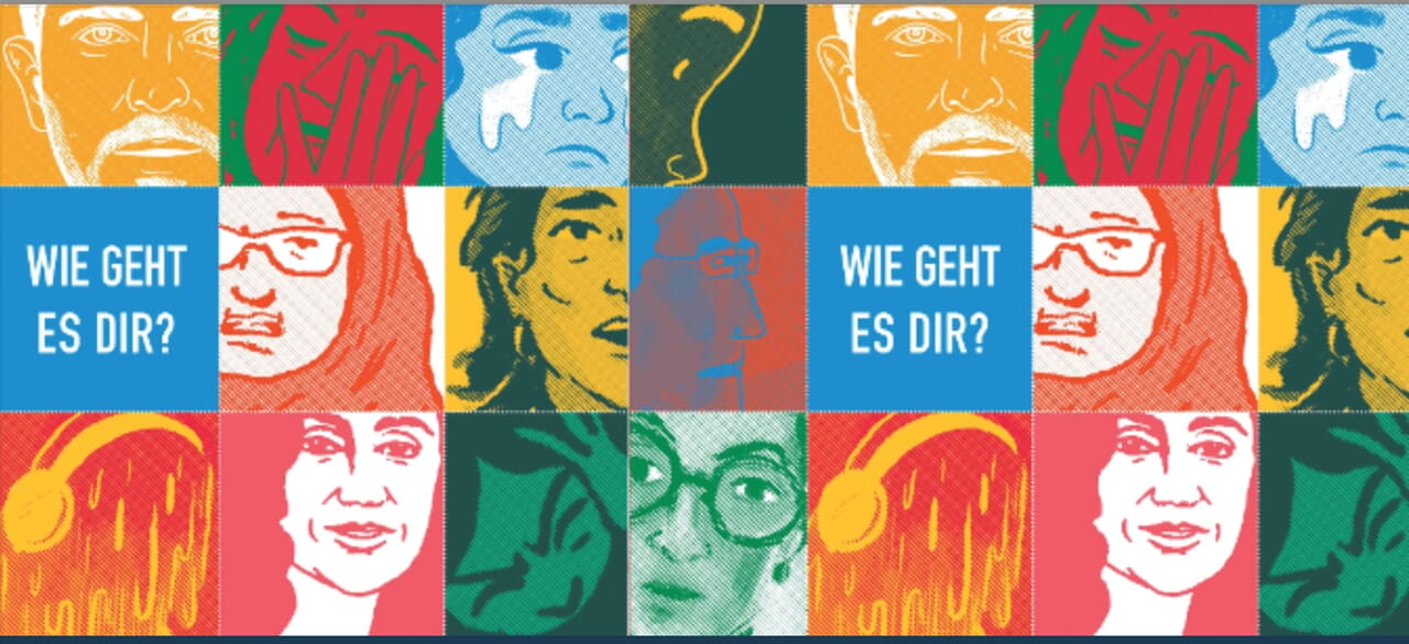 Comic Ausstellung wie geht es dir